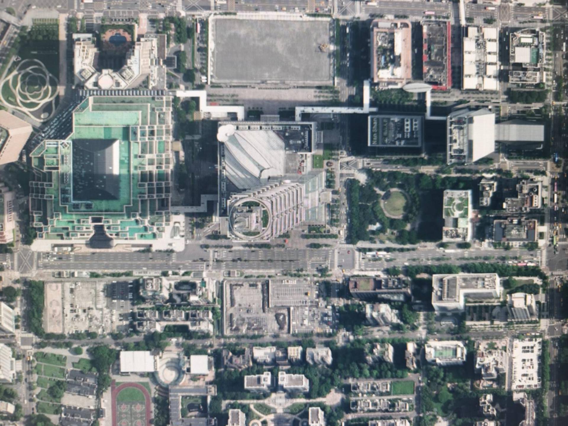 2010年代＿  台北市信義區101大樓尚未興建前（照片來源：航遙測分署）