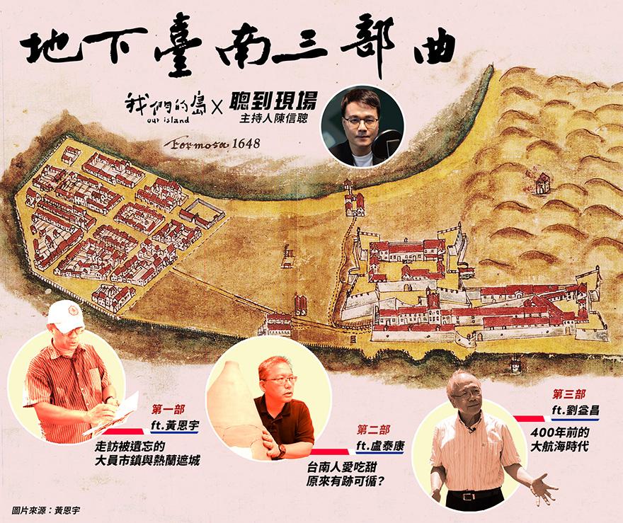 地下台南三部曲：台灣的大航海時代系列｜公視我們的島【聰到現場