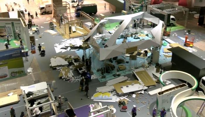 台灣每年舉辦上百場的展覽，當展覽結束後，產生大量展品和裝潢材料何去何從?
