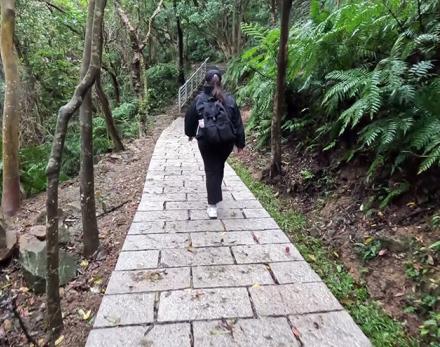 台北市士林區的翠山步道是不少台北市民親近自然的好去處